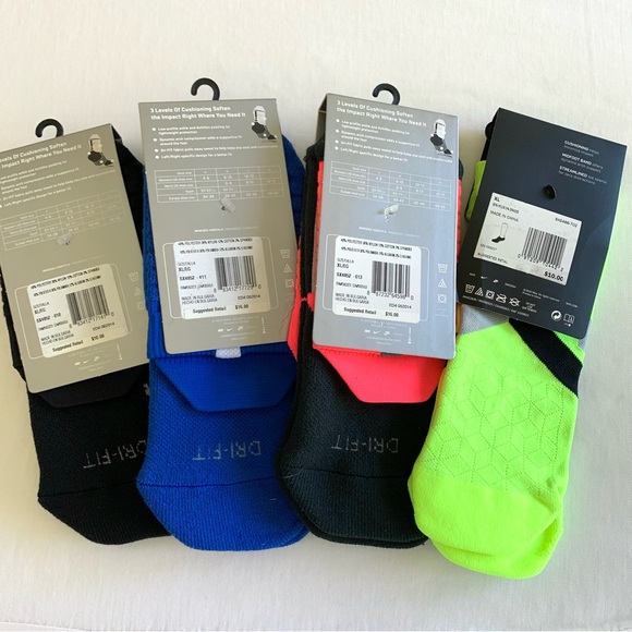 Nike Hyper Elite Cushioned Basketball Socks Men’s L - Picture 2 of 10